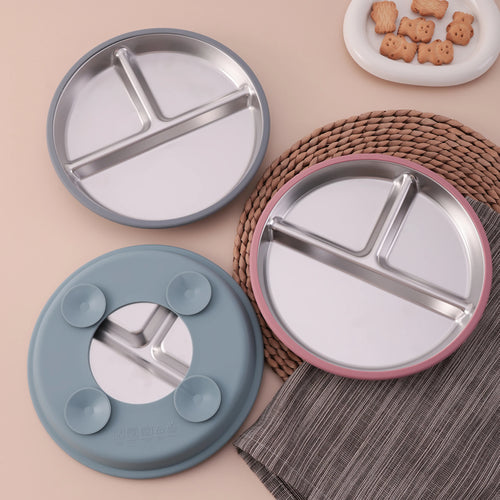 ColorKids —  Stainless Steel Plate BPA-Free (Non-Toxic)