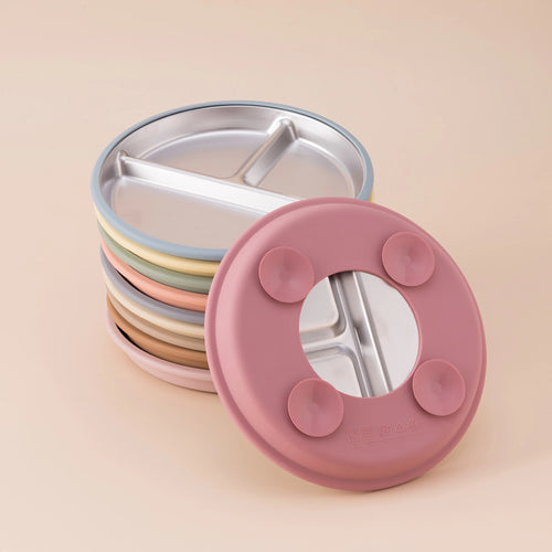 ColorKids —  Stainless Steel Plate BPA-Free (Non-Toxic)