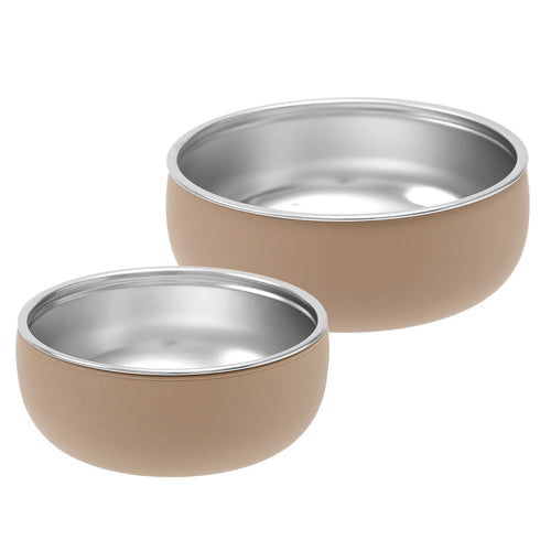 ColorKids — 2pc Stainless Steel Bowl Set BPA-Free (Non-Toxic)