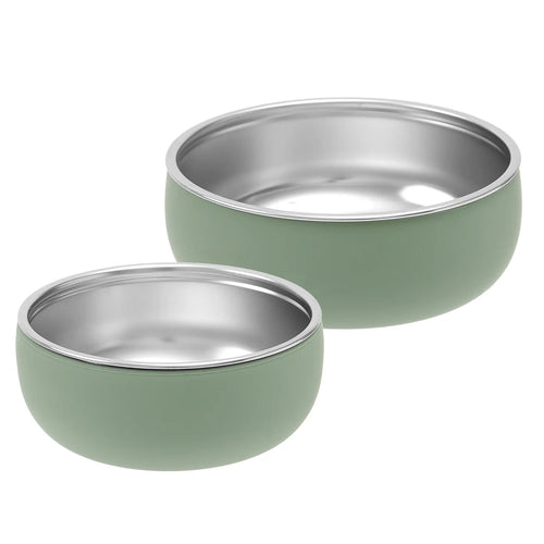 ColorKids — 2pc Stainless Steel Bowl Set BPA-Free (Non-Toxic)