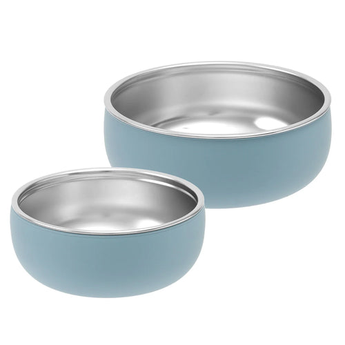 ColorKids — 2pc Stainless Steel Bowl Set BPA-Free (Non-Toxic)