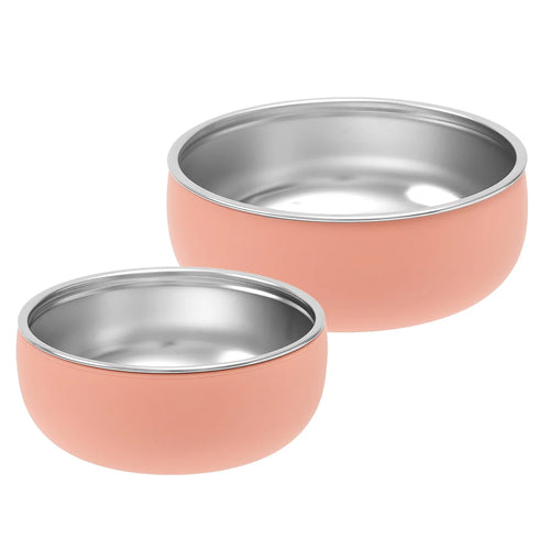 ColorKids — 2pc Stainless Steel Bowl Set BPA-Free (Non-Toxic)