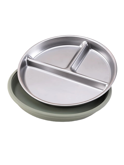 ColorKids —  Stainless Steel Plate BPA-Free (Non-Toxic)