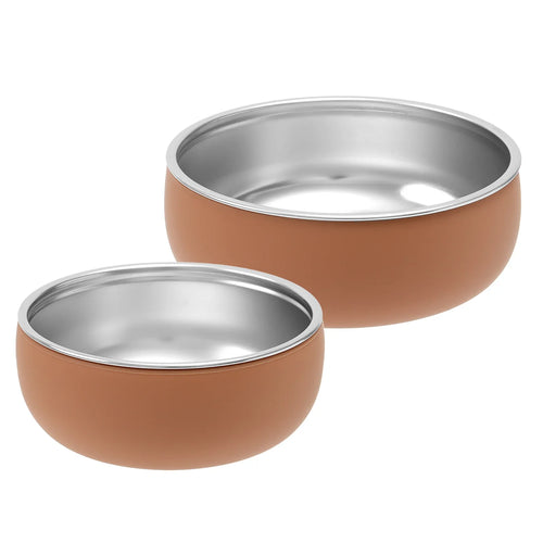 ColorKids — 2pc Stainless Steel Bowl Set BPA-Free (Non-Toxic)