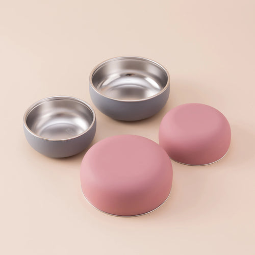 ColorKids — 2pc Stainless Steel Bowl Set BPA-Free (Non-Toxic)