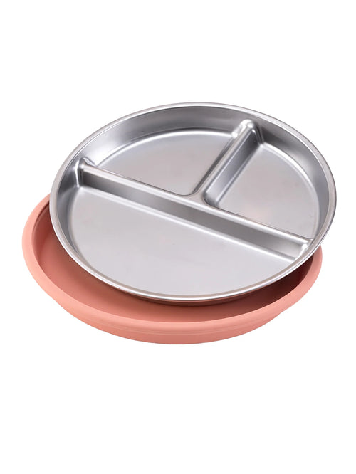 ColorKids —  Stainless Steel Plate BPA-Free (Non-Toxic)