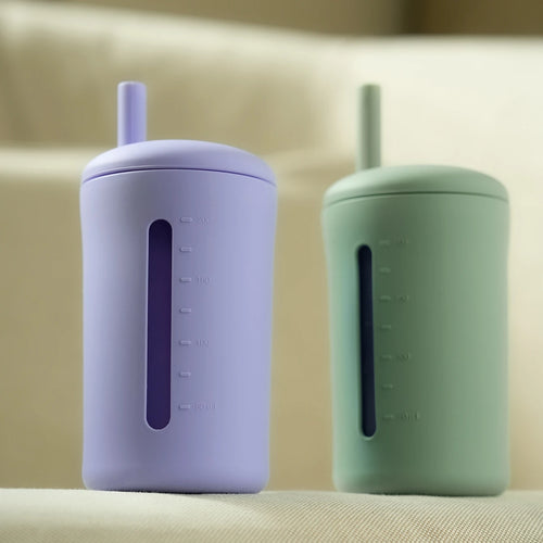 ColorKids — Silicone Straw Cup BPA-Free (Non-Toxic)