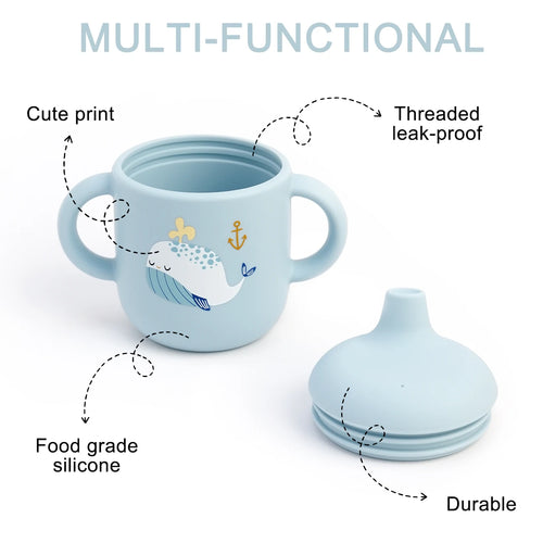ColorKids — Silicone Training Cup BPA-Free (Non-Toxic)