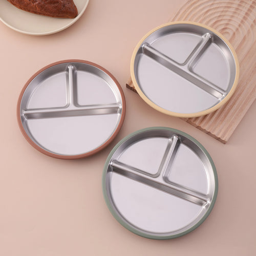 ColorKids —  Stainless Steel Plate BPA-Free (Non-Toxic)