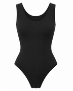 Scoop Neck Seamless Bodysuit
